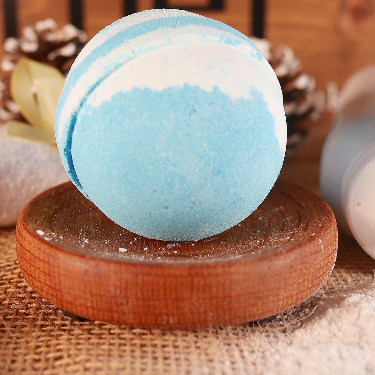 Baby Powder Bath Bomb 7oz Lather Up UK