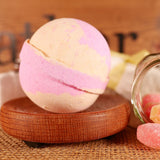 Rhubarb And Custard Bath Bomb 4oz Lather Up UK